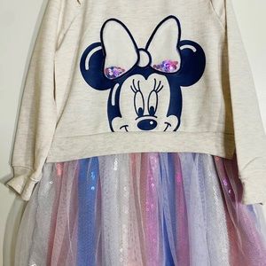 Beautiful Minnie Mouse Sweatshirt dress